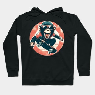 monkey skater Hoodie